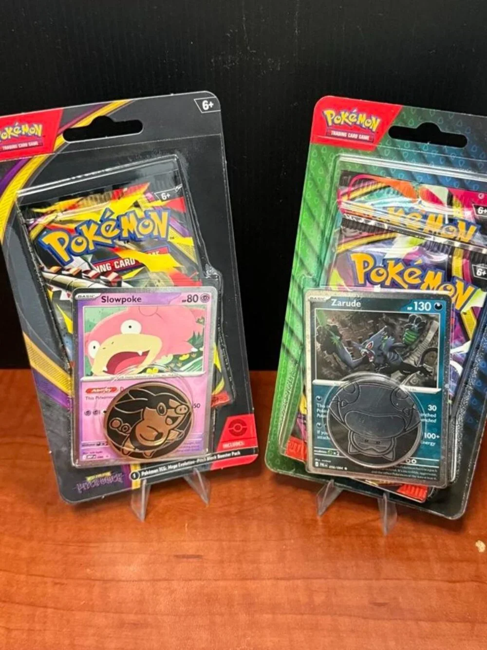 Pokemon Mega Evolution Slowpoke + Zarude 2-Blister Bundle 3 Booster Packs Total